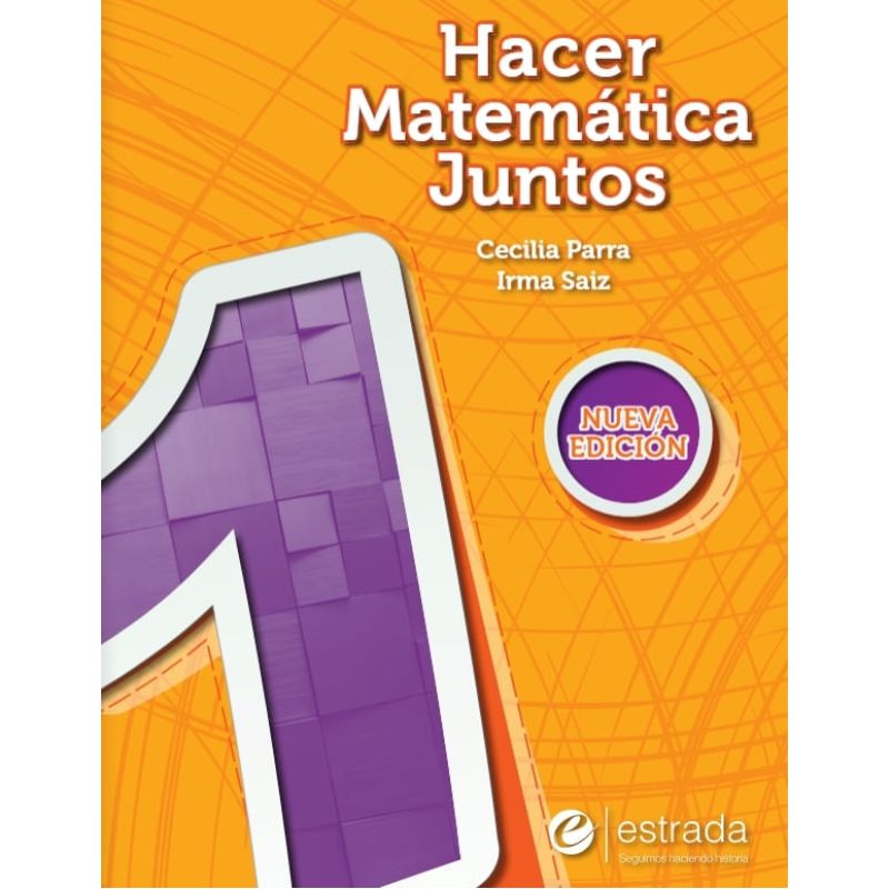 HACER MATEMATICA JUNTOS 1 N/ED. PACK (Nuevo)