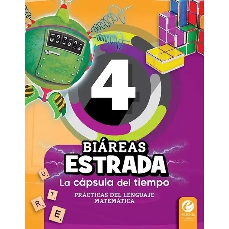 BIAREAS 4 - PRACT. DEL LENGUAJE - MATEMATICA  - CAPSULA DEL TIEMPO (Nuevo)