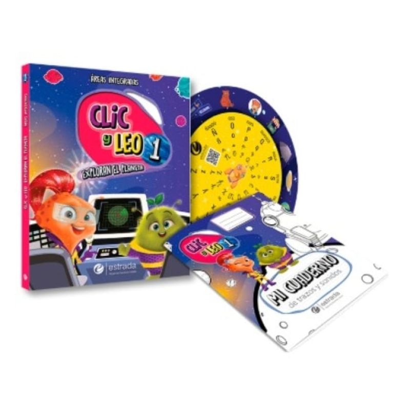 CLIC Y LEO EXPLORAN EL PLANETA 1 - AREAS INTEGRADAS PACK (Nuevo)