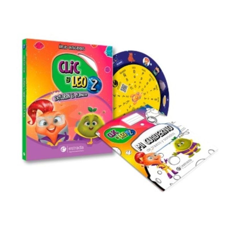CLIC Y LEO EXPLORAN EL PLANETA 2 - AREAS INTEGRADAS PACK (Nuevo)