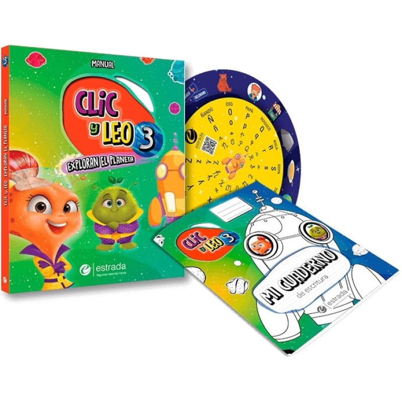 CLIC Y LEO EXPLORAN EL PLANETA 3 - AREAS INTEGRADAS PACK (Nuevo)