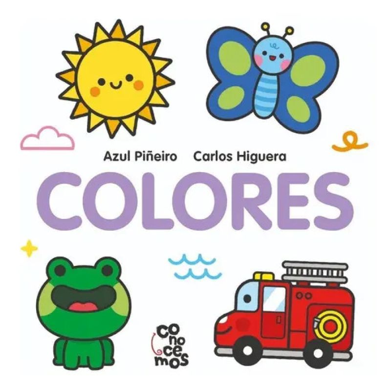 COLORES - CARTONE - IMPRENTA MAYUSCULA (Nuevo)