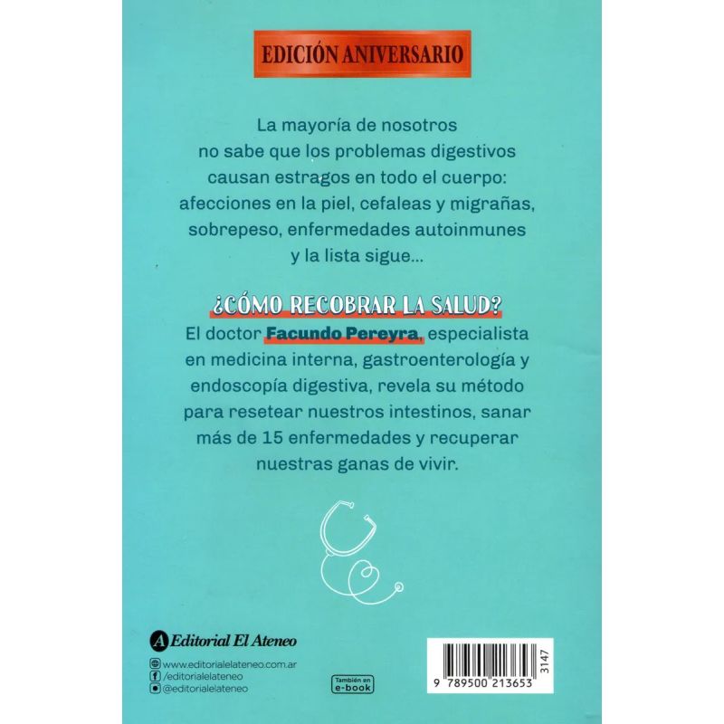 RESETEA TUS INTESTINOS - ED. ANIVERSARIO (Nuevo) - Miniatura 2