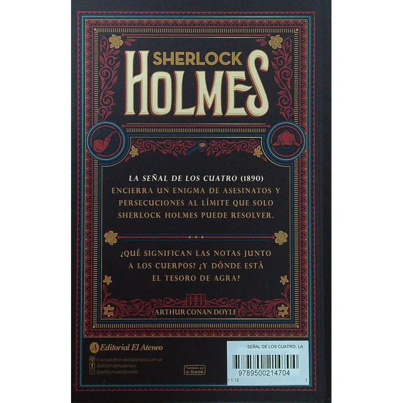 SEÑAL DE LOS CUATRO, LA - SHERLOCK HOLMES - TD (Nuevo) - Miniatura 2