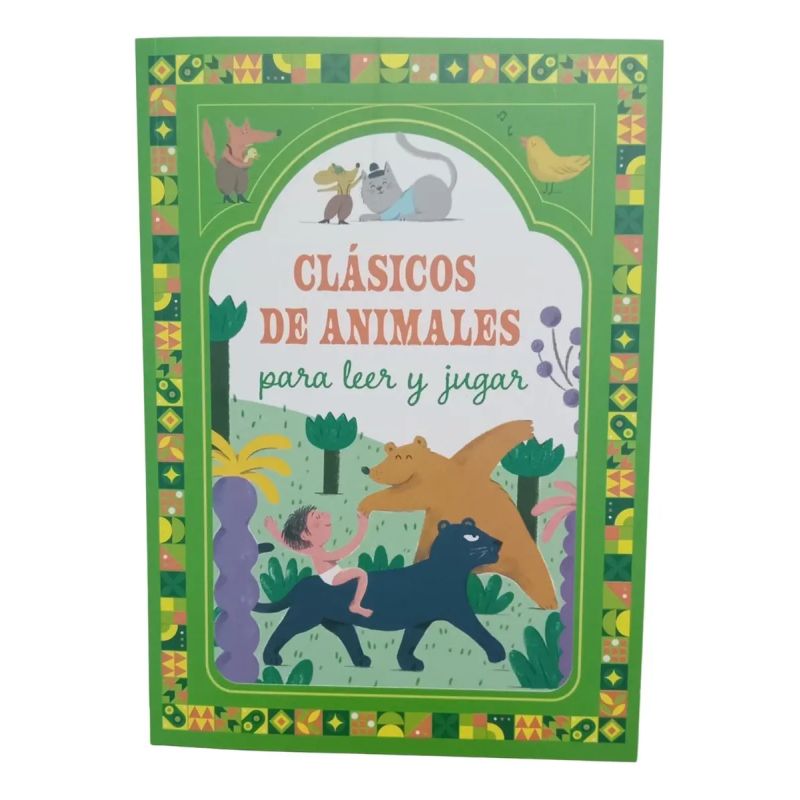 CLASICOS DE ANIMALES PARA LEER Y JUGAR (Nuevo)