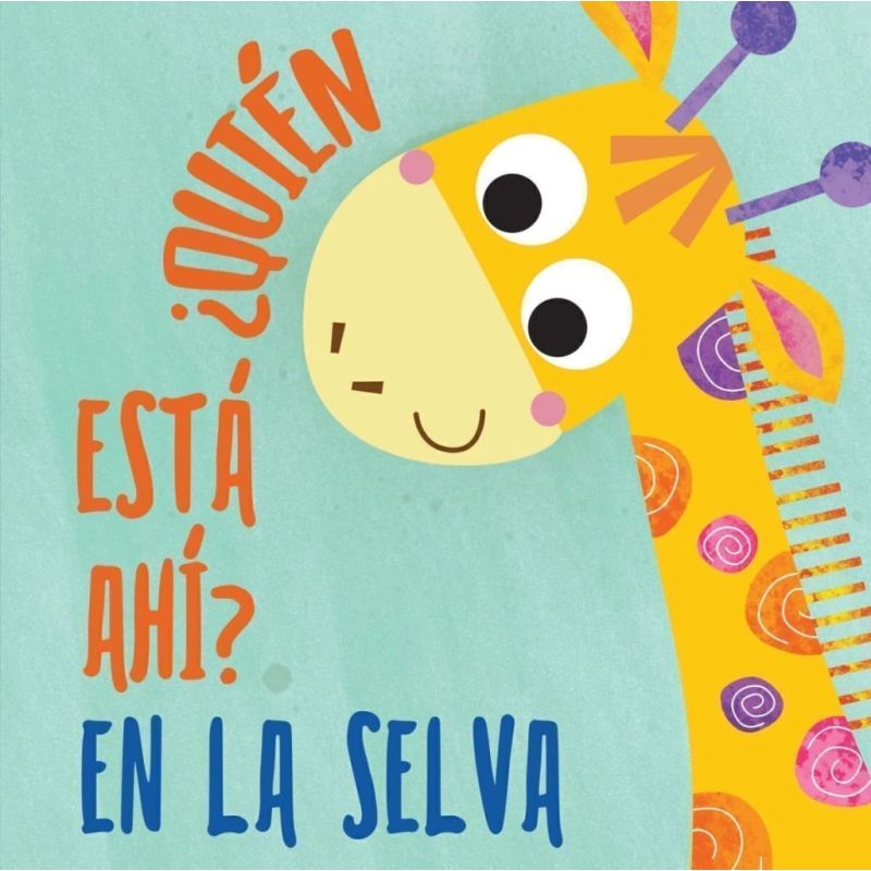 QUIEN ESTA AHI? - EN LA SELVA - CARTONE (Nuevo)