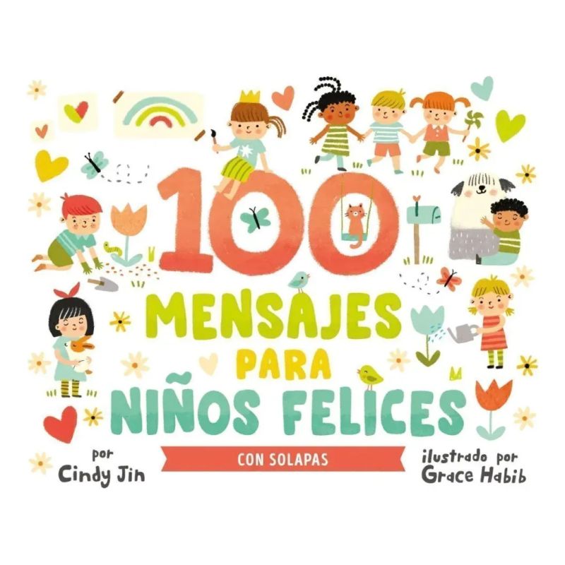 100 MENSAJES PARA NIÑOS FELICES - CARTONE (Nuevo)
