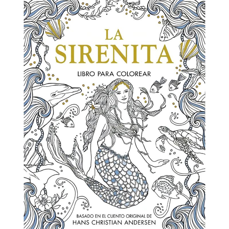 SIRENITA, LA - LIBRO PARA COLOREAR (Nuevo)