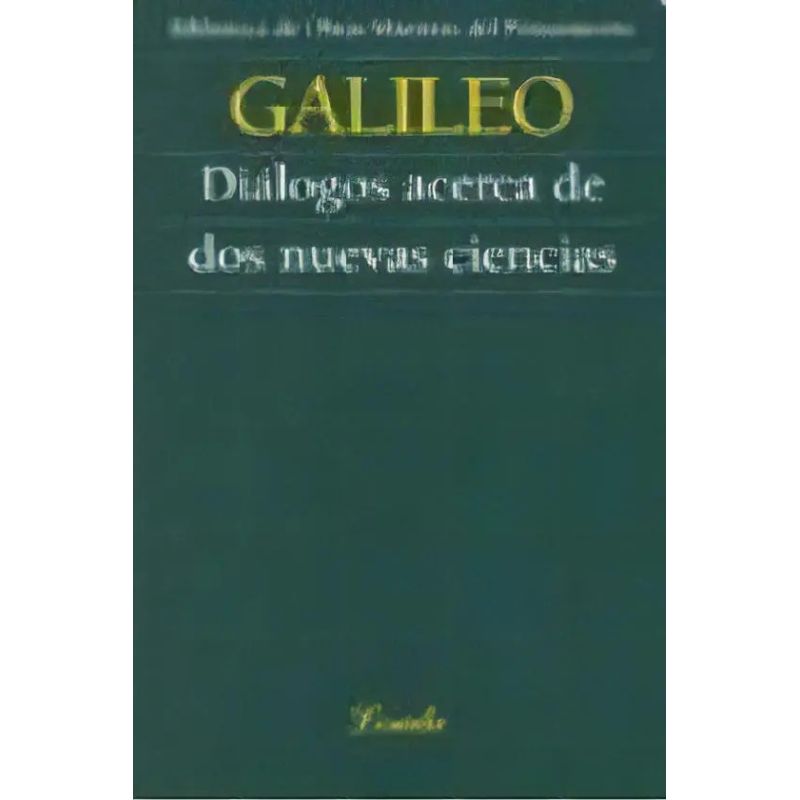 DIALOGOS ACERCA DE DOS NUEVAS CIENCIAS OMP.37 (Nuevo)