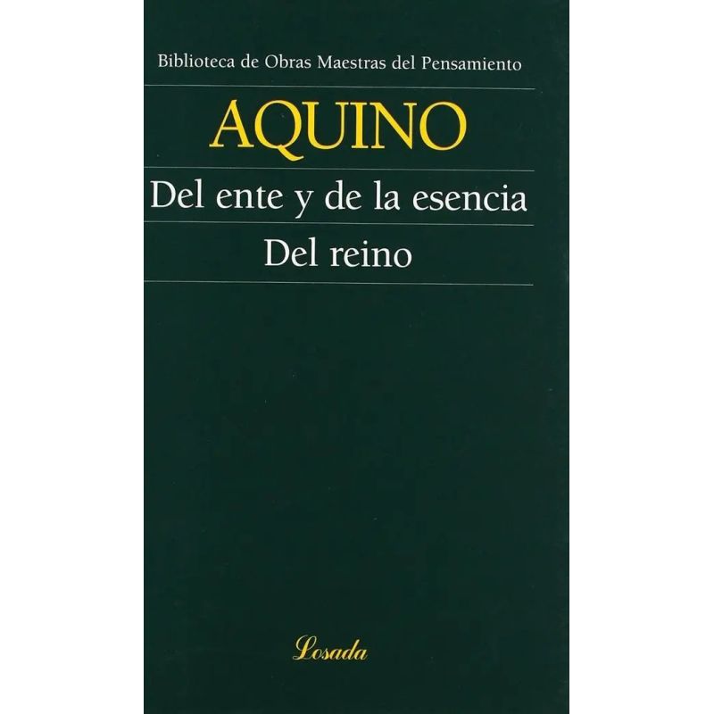 DEL ENTE Y DE LA ESENCIA DEL REINO (Nuevo)