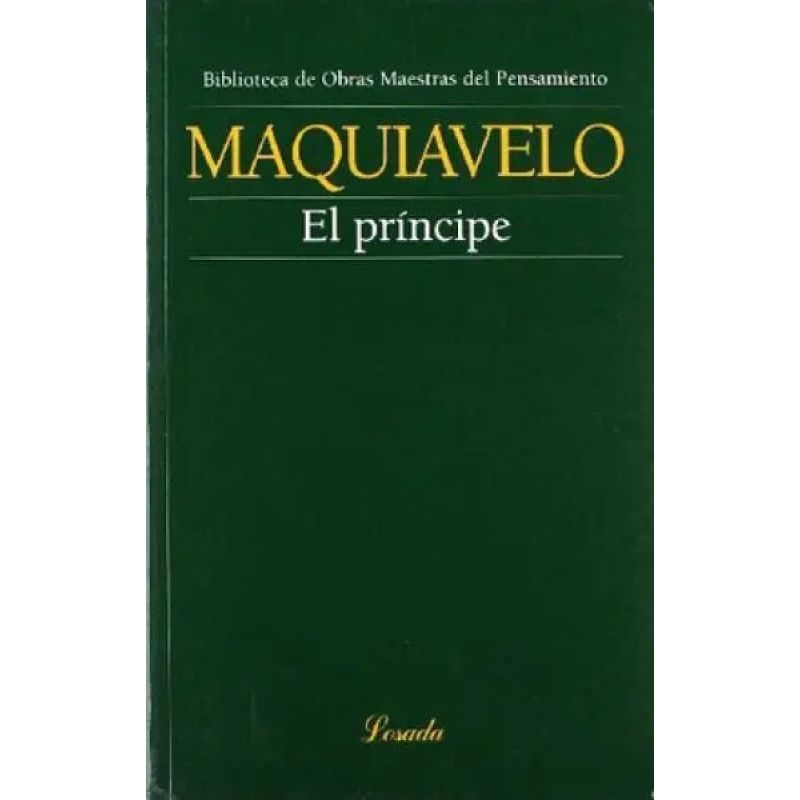 PRINCIPE, EL - OBRAS MAESTRAS DEL PENSAMIENTO #59 (Nuevo)