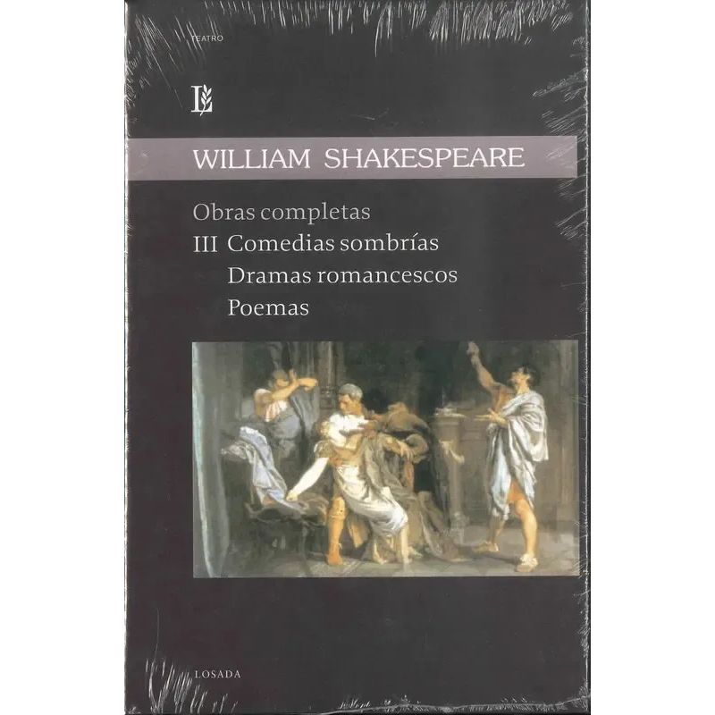 COMEDIAS SOMBRIAS - OBRAS COMPLETAS TOMO 3 - SHAKESPEARE (Nuevo) - Miniatura 2