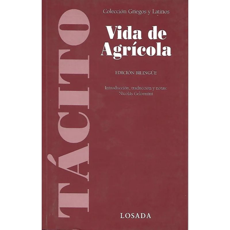 VIDA DE AGRICOLA - ED. BILINGUE - GRIEGOS Y LATINOS (Nuevo)