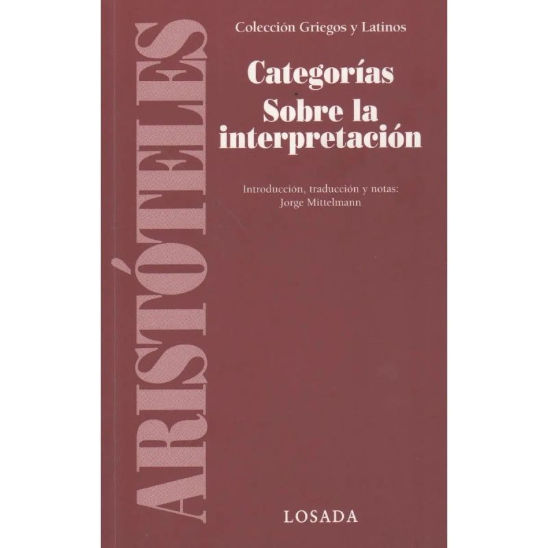 CATEGORIAS SOBRE LA INTERPRETACION (G Y L) (ESP) (Nuevo)