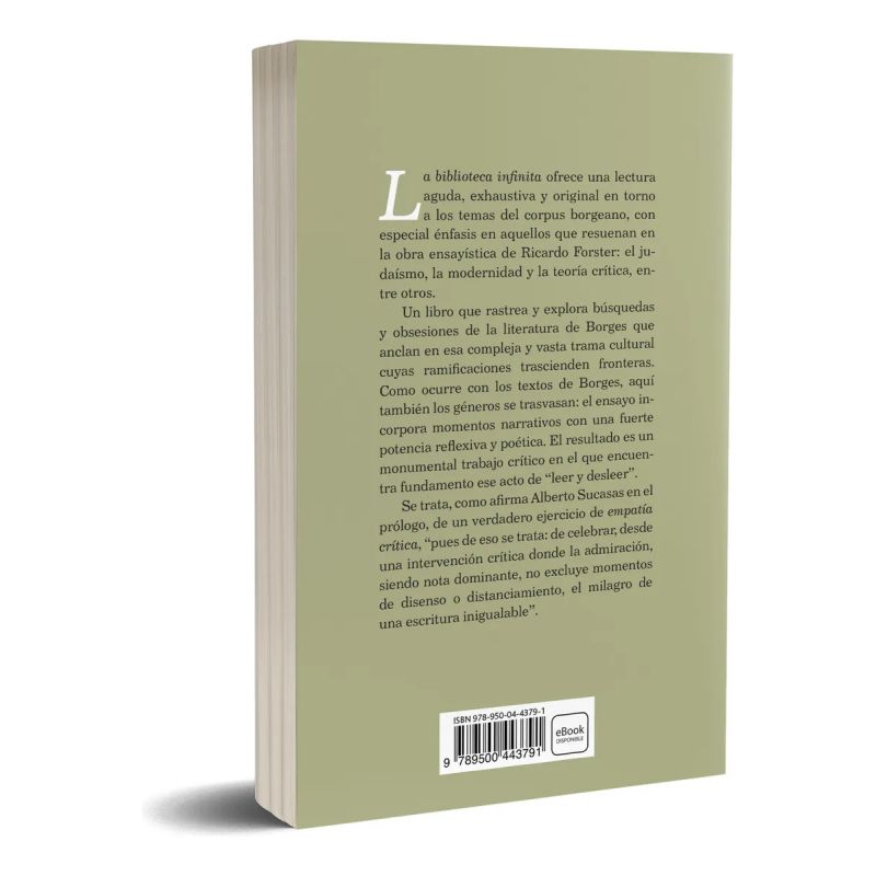 BIBLIOTECA INFINITA, LA - LEER Y DESLEER A BORGES (Nuevo) - Miniatura 3