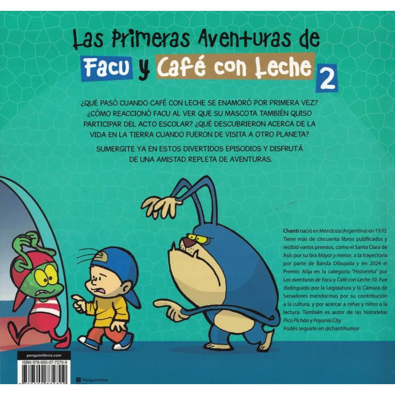 PRIMERAS AVENTURAS DE FACU Y CAFE CON LECHE 2, LAS (Nuevo) - Miniatura 2