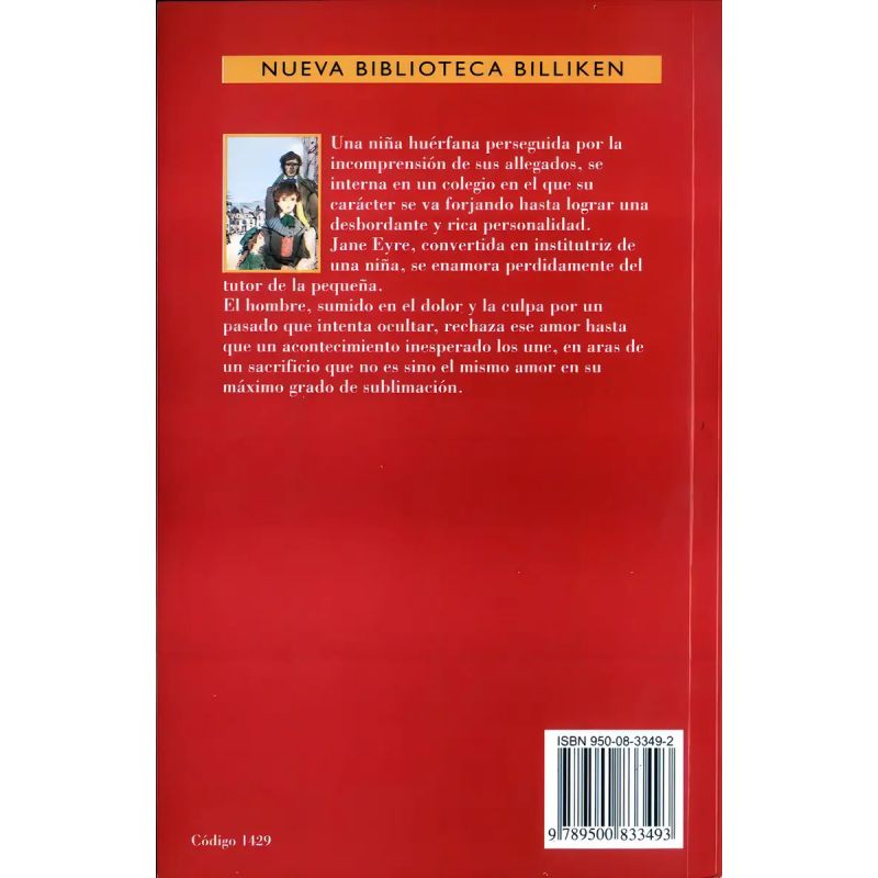 JANE EYRE - NUEVA BIBLIOTECA BILLIKEN (Nuevo) - Miniatura 2
