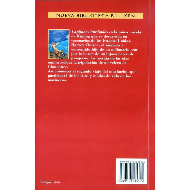 CAPITANES INTREPIDOS - NUEVA BIBLIOTECA BILLIKEN (Nuevo) - Miniatura 2