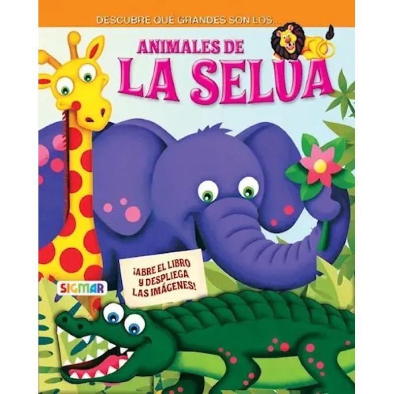 ANIMALES DE LA SELVA - ¡QUE GRANDES! (Nuevo)