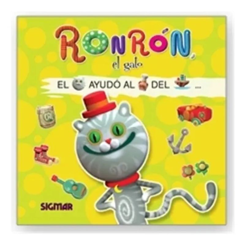 RONRON, EL GATO - LEO CON FIGURAS (Nuevo)