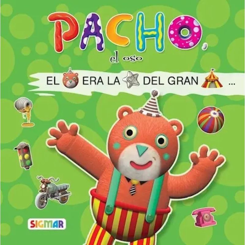 PACHO EL OSO - LEO CON FIGURAS (MAYUSCULAS) (Nuevo)