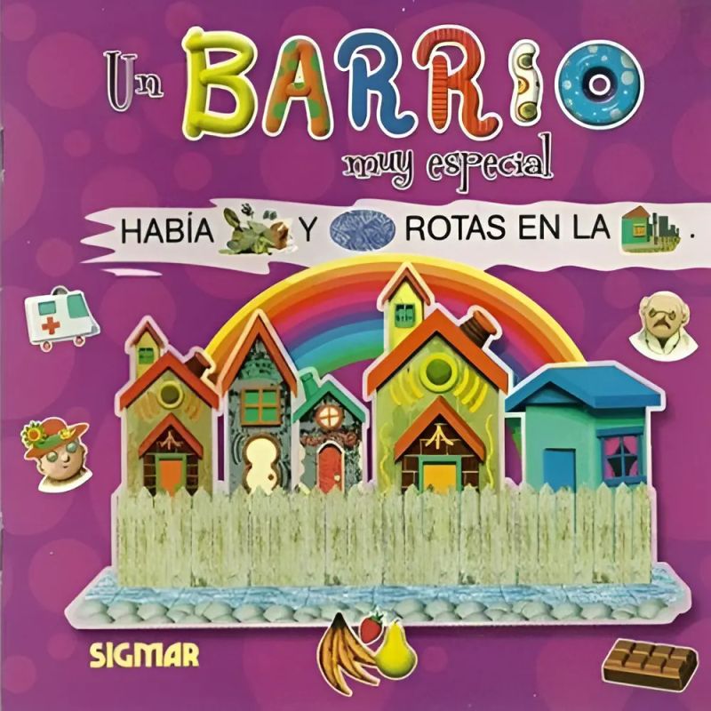 UN BARRIO MUY ESPECIAL - LEO CON FIGURAS (MAYUSCULAS) (Nuevo)
