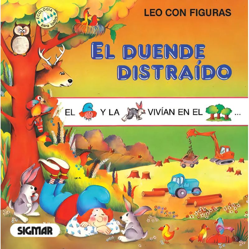 DUENDE DISTRAIDO,EL - LEO CON FIGURAS (MAYUSCULAS) (Nuevo) - Miniatura 2