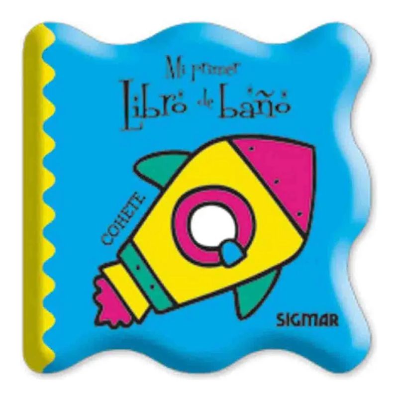 COHETE - MI PRIMER LIBRO DE BAÑO (Nuevo)