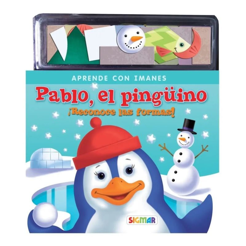 PABLO, EL PINGUINO - RECONOCE LAS FORMAS - IMANTADOS (Nuevo)
