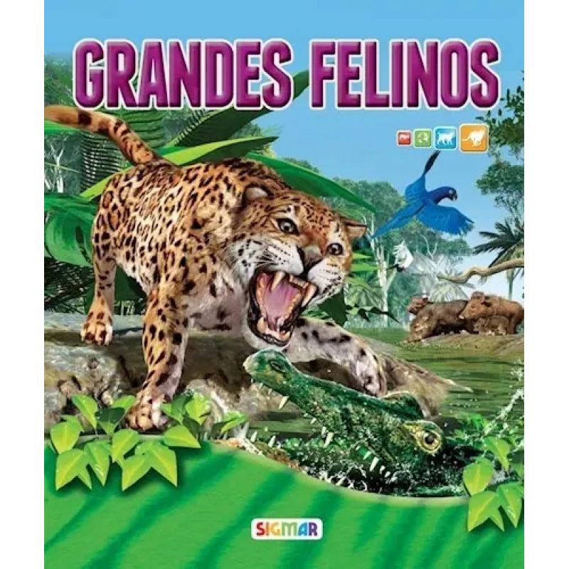 GRANDES FELINOS - BAJO LA LUPA (Nuevo)