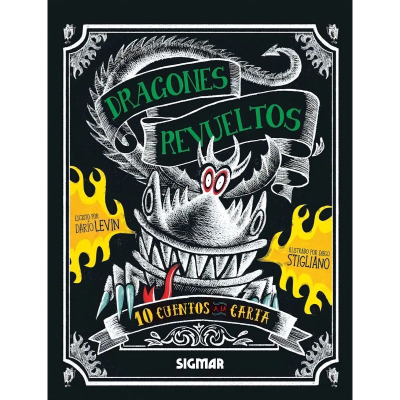 DRAGONES REVUELTOS - 10 CUENTOS A LA CARTA (Nuevo)
