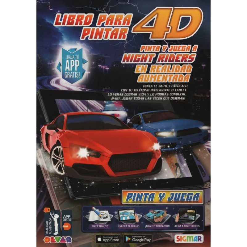 SUPER CARRERAS NIGHT RIDERS (Nuevo)
