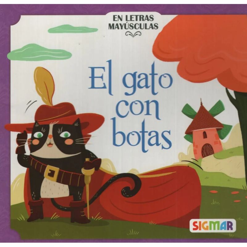GATO CON BOTAS, EL - CUENTOS ENCANTADOS - IMPRENTA MAYUSCULA (Nuevo)