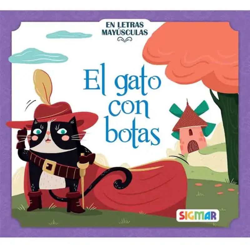 GATO CON BOTAS, EL - CUENTOS ENCANTADOS - IMPRENTA MAYUSCULA (Nuevo) - Miniatura 2