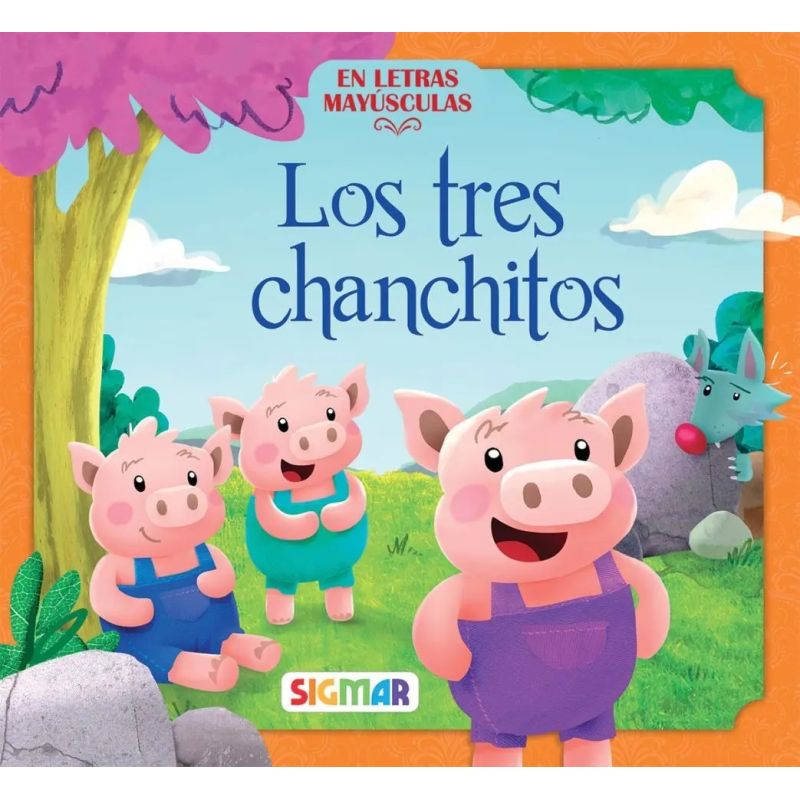 TRES CHANCHITOS, LOS - CUENTOS ENCANTADOS - IMPRENTA MAYUSCULA (Nuevo)