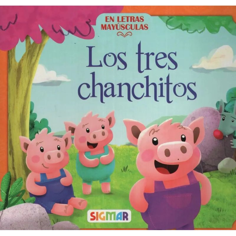 TRES CHANCHITOS, LOS - CUENTOS ENCANTADOS - IMPRENTA MAYUSCULA (Nuevo) - Miniatura 2
