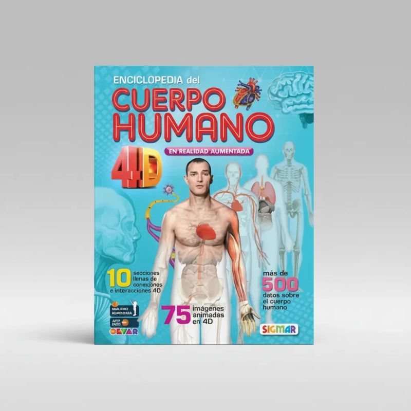 ENCICLOPEDIA DEL CUERPO HUMANO  (TD) CON REALIDAD AUMENTADA (Nuevo) - Miniatura 7