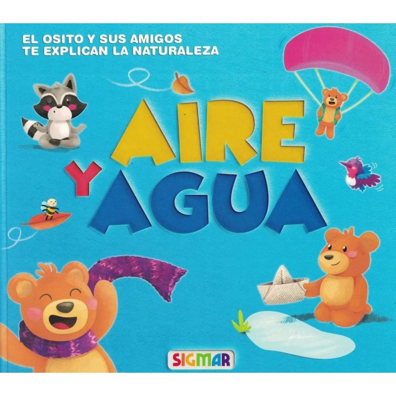 AIRE Y AGUA - OSITO SABE - MAYUSCULA (Nuevo)