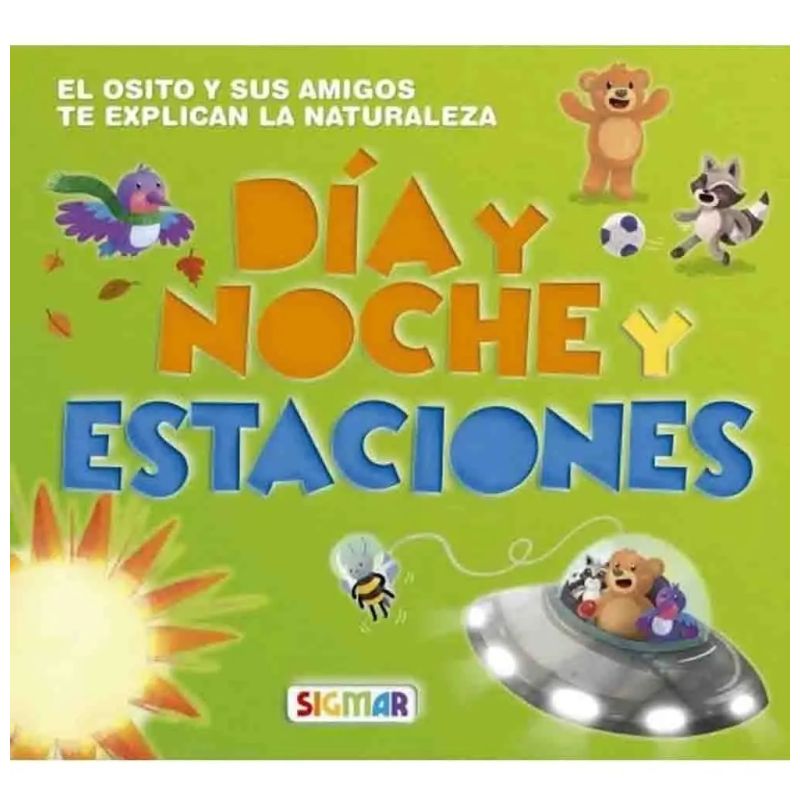 DIA Y NOCHE Y ESTACIONES - OSITO SABE (Nuevo)