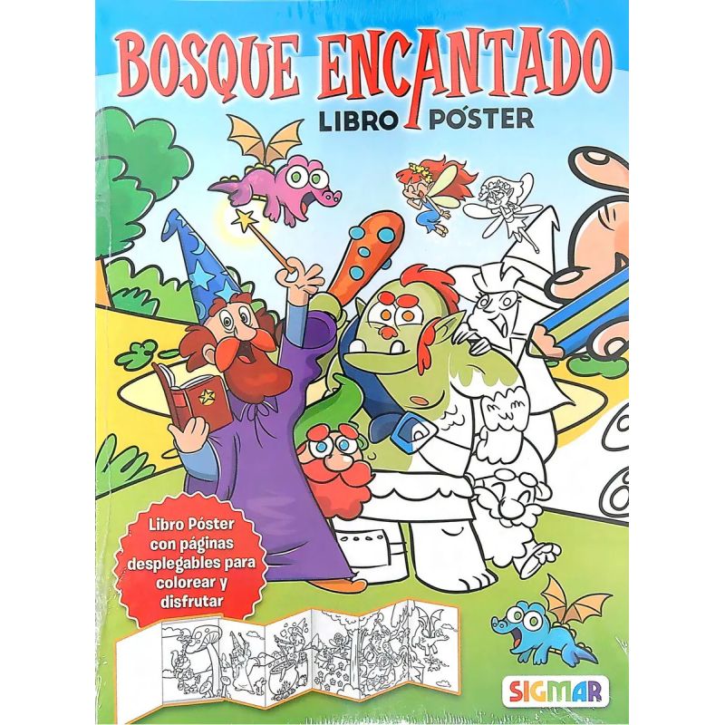BOSQUE ENCANTADO - LIBRO POSTER (Nuevo)
