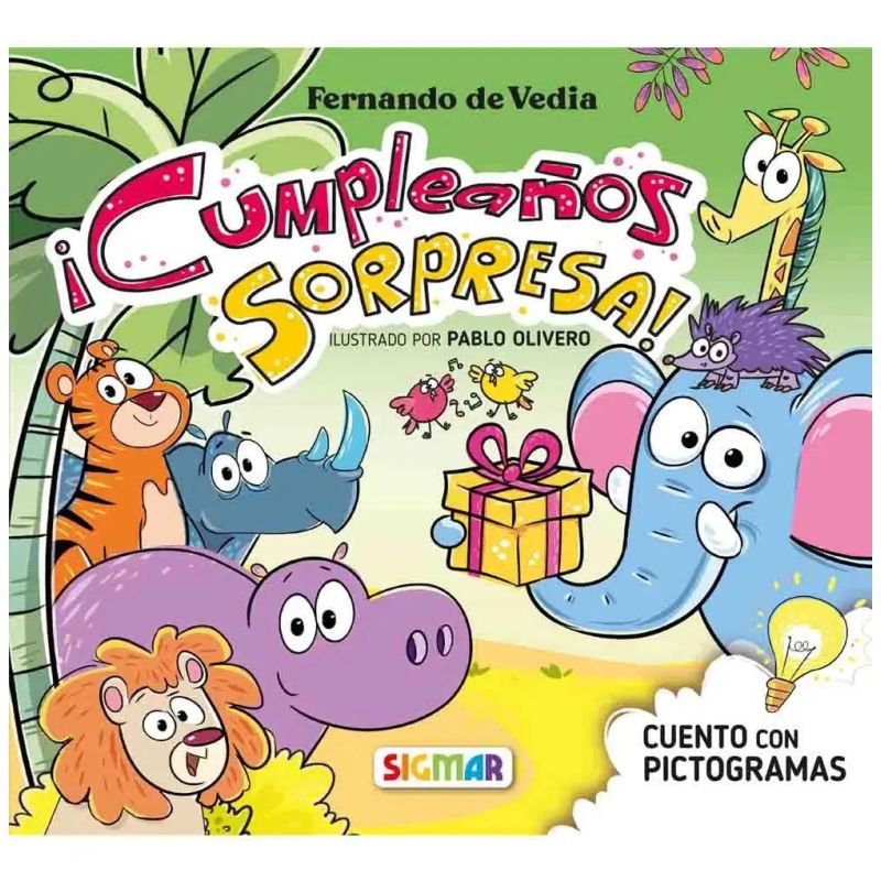 CUMPLEAÑOS SORPRESA - PICTOCUENTOS - MAYUSCULA (Nuevo) - Miniatura 3