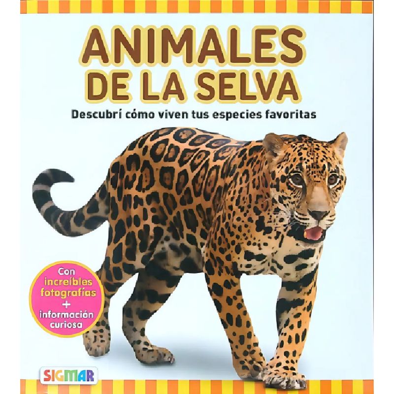 ANIMALES DE LA SELVA - DESCUBRO (Nuevo)