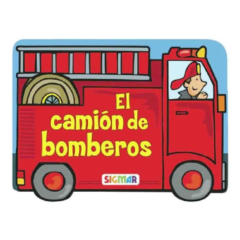 CAMION DE BOMBEROS, EL - RUEDAS (CARTONE) (Nuevo)