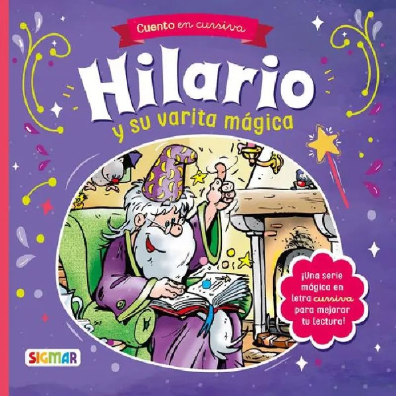 HILARIO Y SU VARITA MAGICA - HILARIO EL MAGO - CURSIVA (Nuevo)