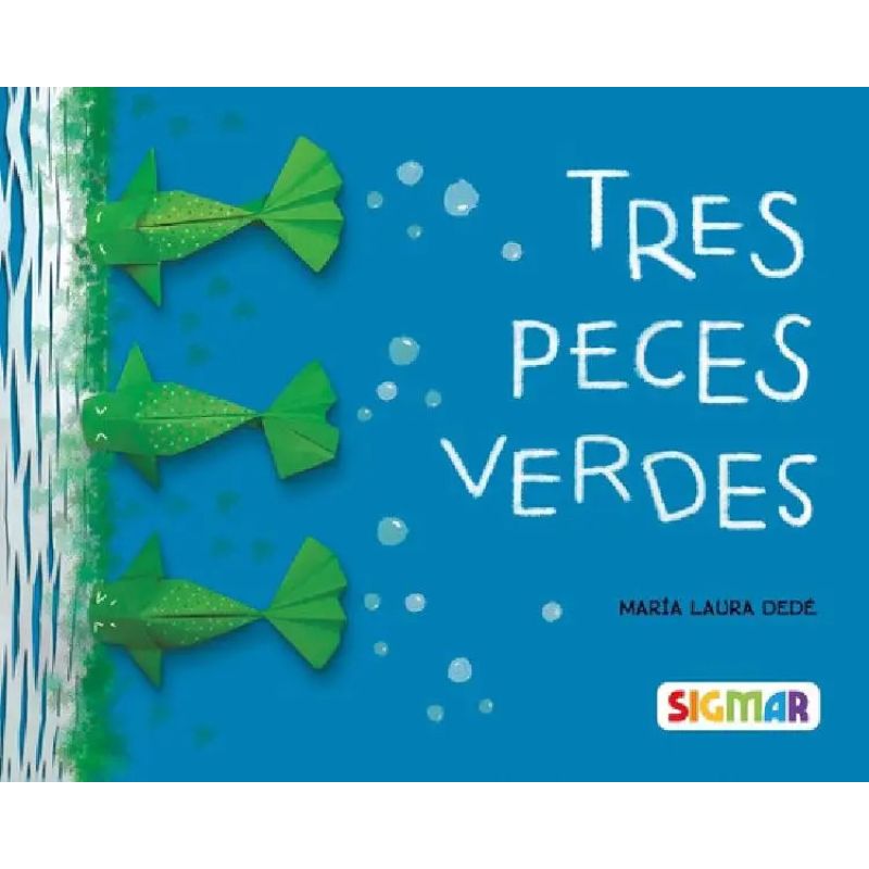 TRES PECES VERDES - HISTORIAS CON VOCALES - CARTONE (Nuevo)