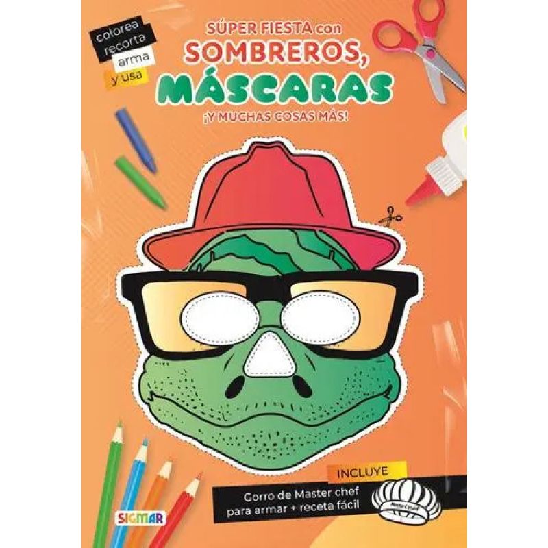SUPER FIESTA CON SOMBREROS, MASCARAS Y MUCHAS COSAS MAS! - JUEGA Y DIVIERTETE (Nuevo)