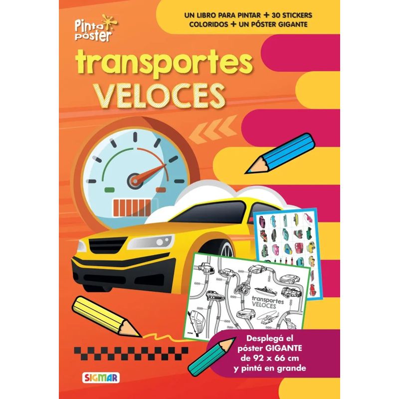 TRANSPORTES VELOCES - PINTO POSTER (Nuevo)