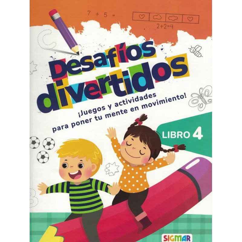 DESAFIOS DIVERTIDOS - LIBRO 4 (Nuevo)