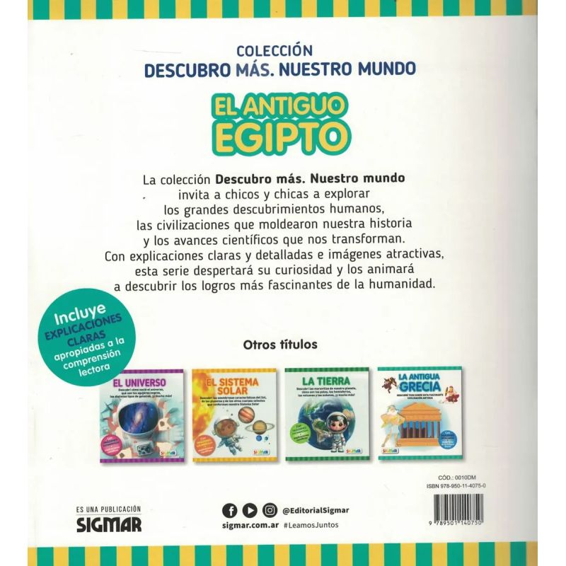 ANTIGUO EGIPTO, EL - DESCUBRO MAS (Nuevo) - Miniatura 2