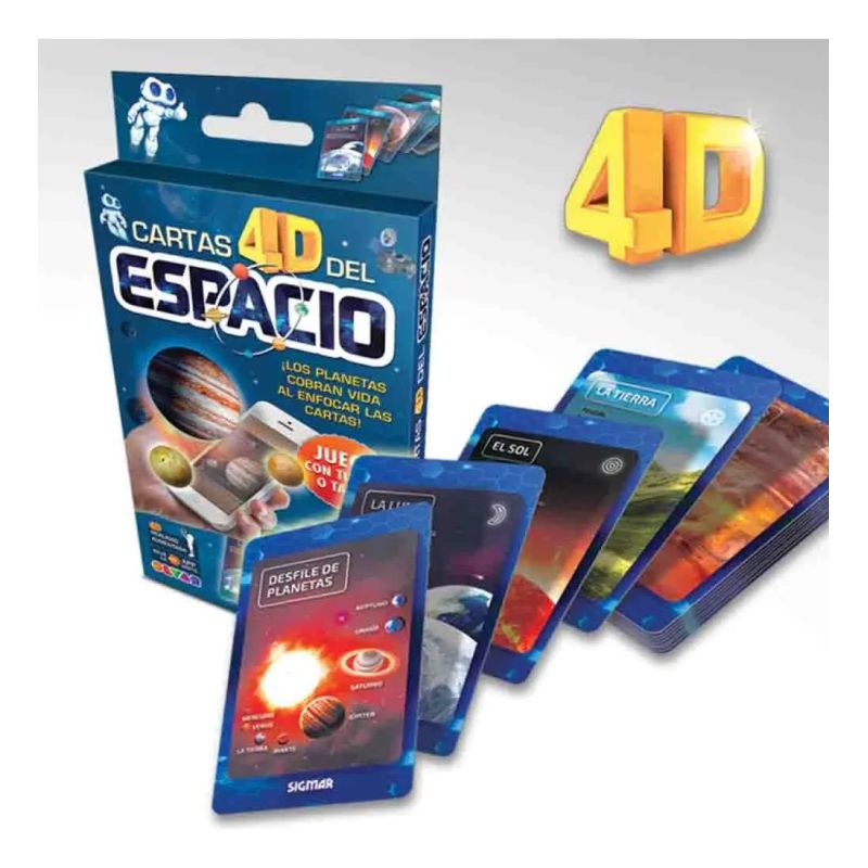 CARTAS 4D DEL ESPACIO (Nuevo)